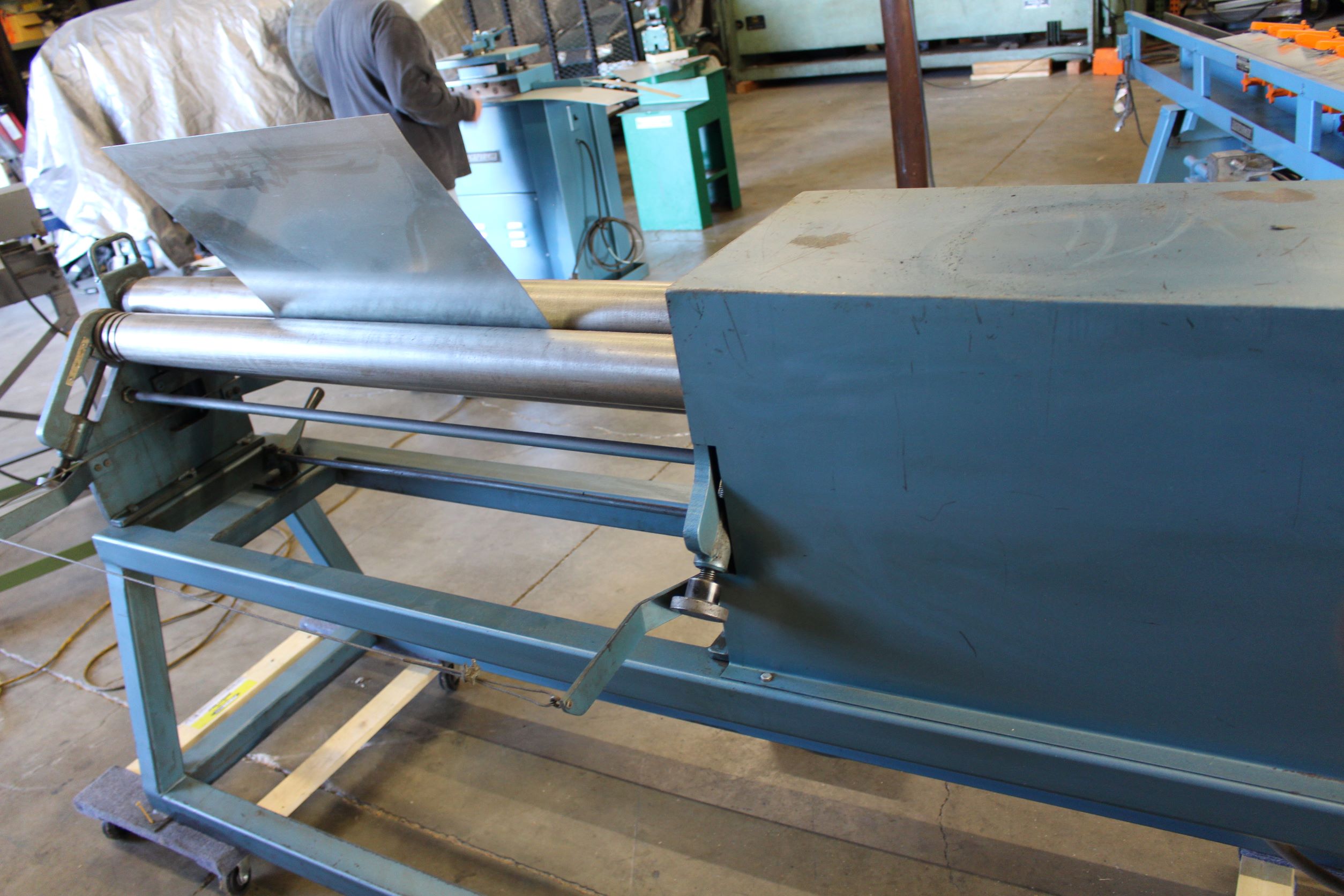 sheet metal roller for duct